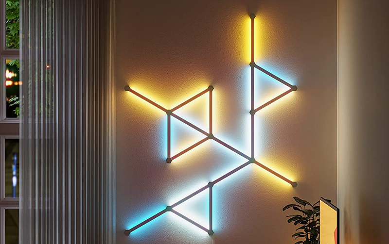 Jusqu'à 20% de réduction sur les éclairages Nanoleaf Lines compatibles HomeKit (et bientôt Matter)