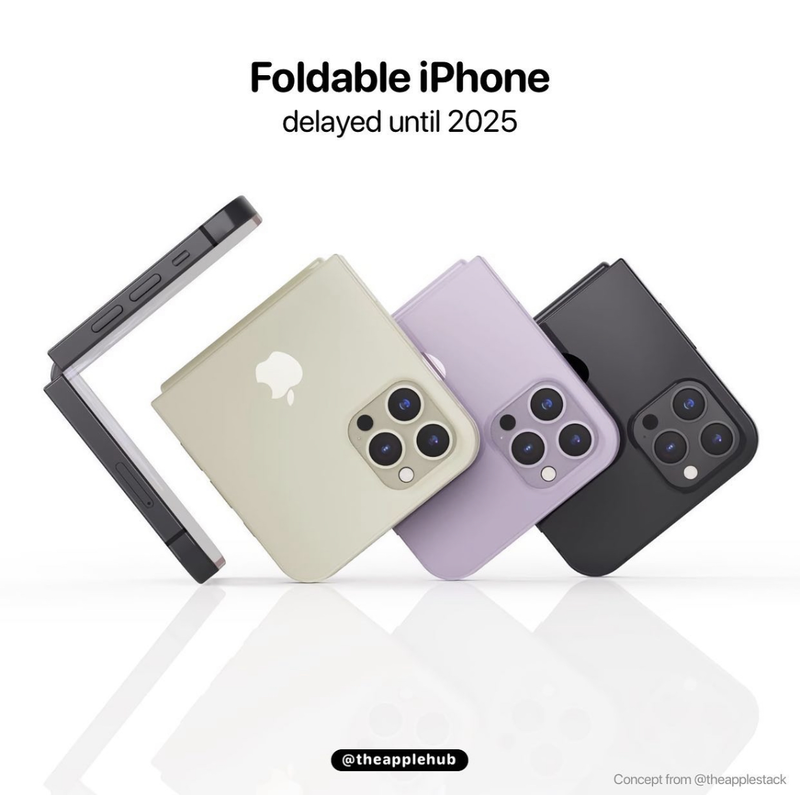 iPhone "Fold" : Apple doit se plier à certaines contraintes de production