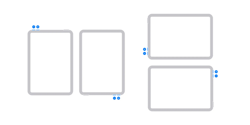 iPadOS 15.4 permet aux boutons de volume de varier en fonction de l'orientation