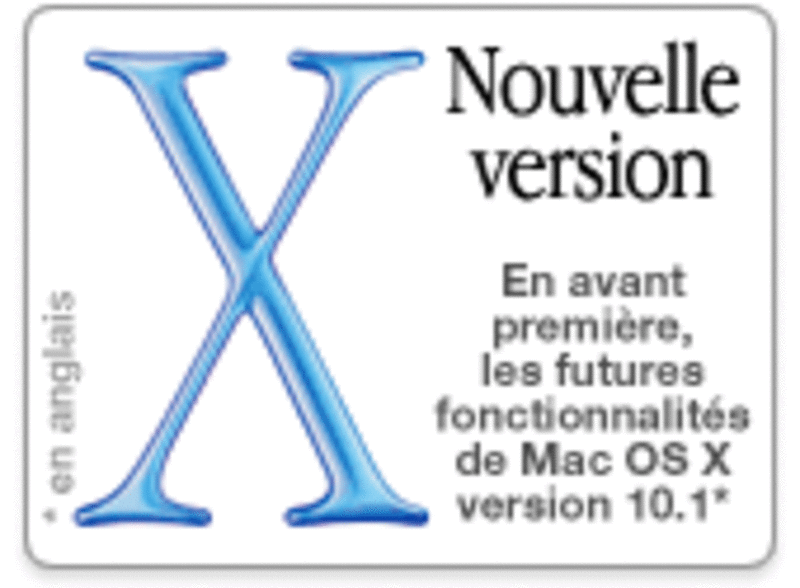 Illustration : MacOsX.1 en approche...