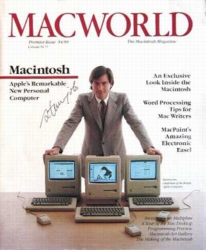Illustration : Un MacWorld autographié sur eBay !