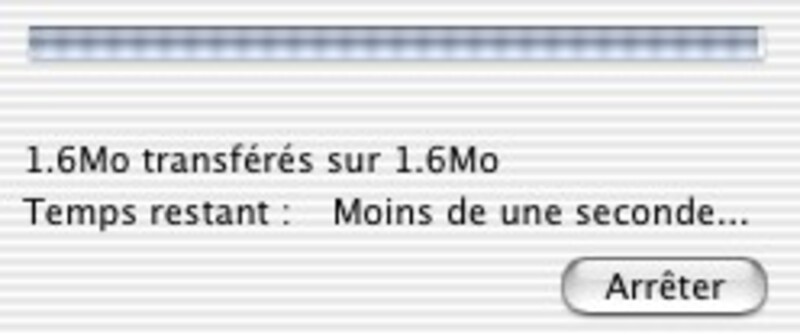 Illustration : iChat, plus rapide que l'éclair