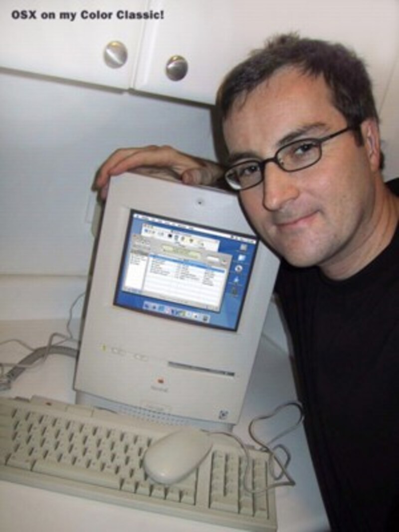 Illustration : Lancer OsX sur un Classic !