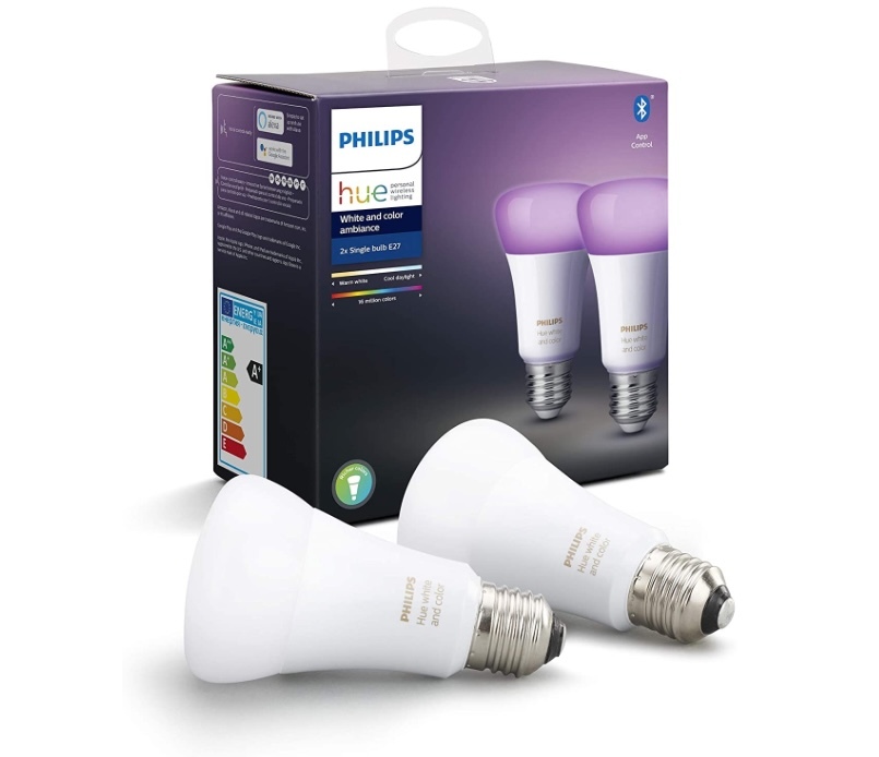 Soldes : kit de démarrage Philips Hue/Amazon à 99€, pont Philips Hue HomeKit à 49€