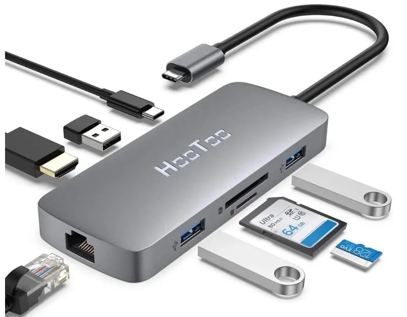 Promos : hub USB-C 8-en-1 à 30€, chargeur 60W 6 ports USB à 20€, écouteurs à 20€