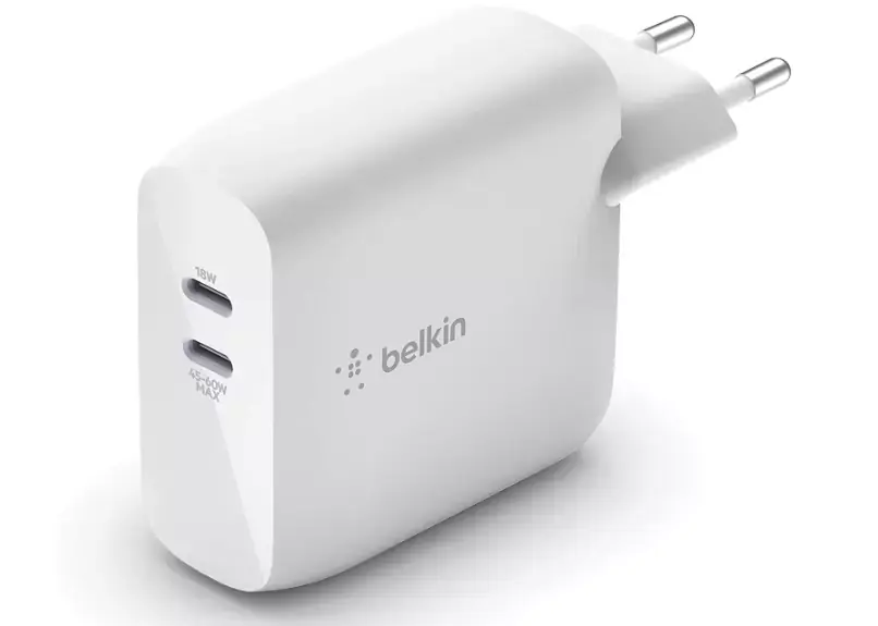 Promos : jusqu'à 67% de réduction sur les accessoires Belkin (chargeur double à 39€, chargeur incliné à 29€, station iPhone/Apple Watch à 85€) 