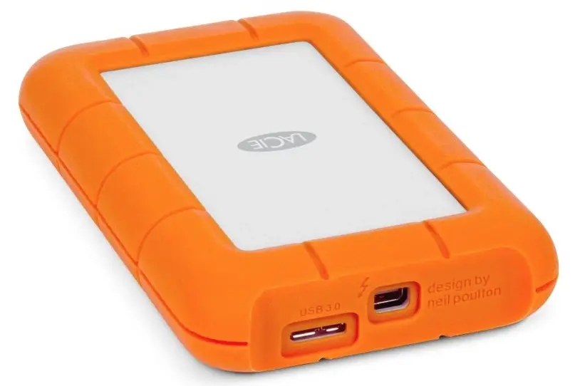 Le LaCie Rugged USB3 / Thunderbolt passe au 2 To