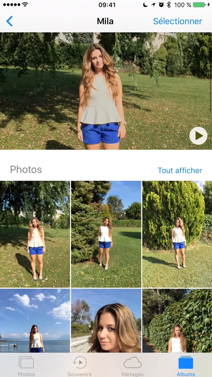 iOS 10 : test de la nouvelle app "Photos" en vidéo !