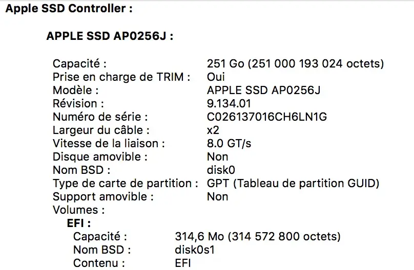 Nouveaux MacBook : nos benchs des SSD, qui dépassent les 1,5Go/s !