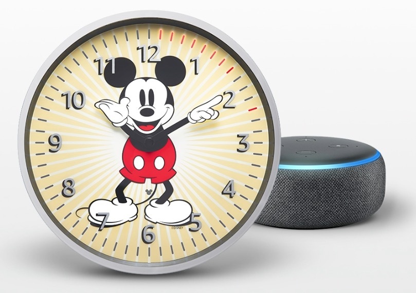 L'Echo Wall Clock existe désormais en version Mickey Mouse (49$ aux US)