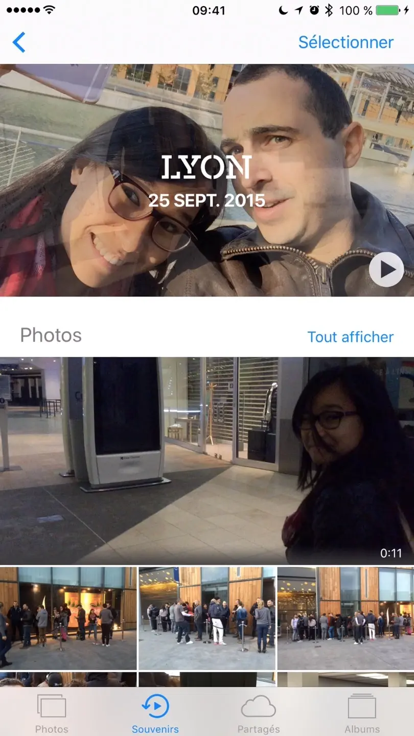 iOS 10 : test de la nouvelle app "Photos" en vidéo !