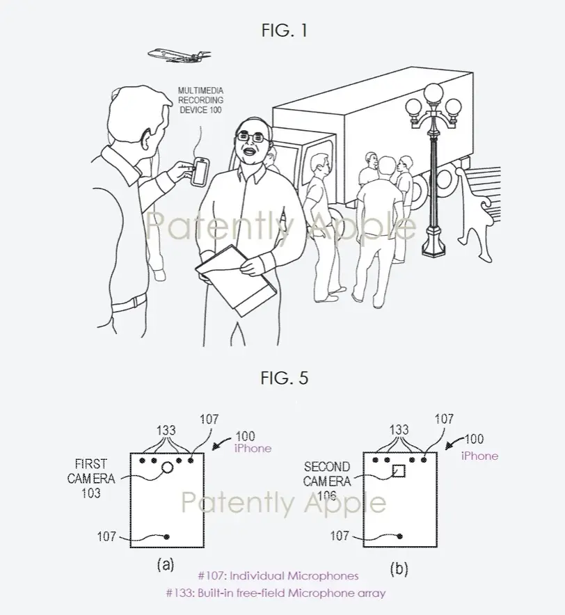 Brevet : Apple planche sur un iPhone capable de faire des enregistrements binauraux