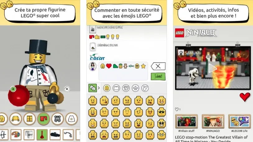 LEGO lance son réseau social pour les jeunes de 8-12 ans : LEGO Life