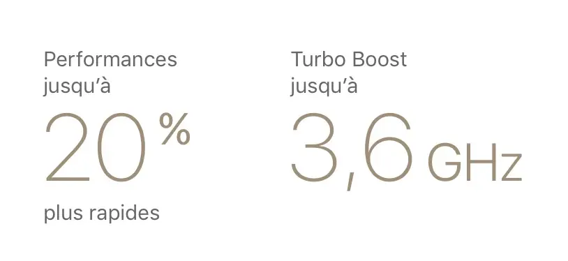 Nouveaux MacBook : pas beaucoup plus puissants malgré les core i5/i7