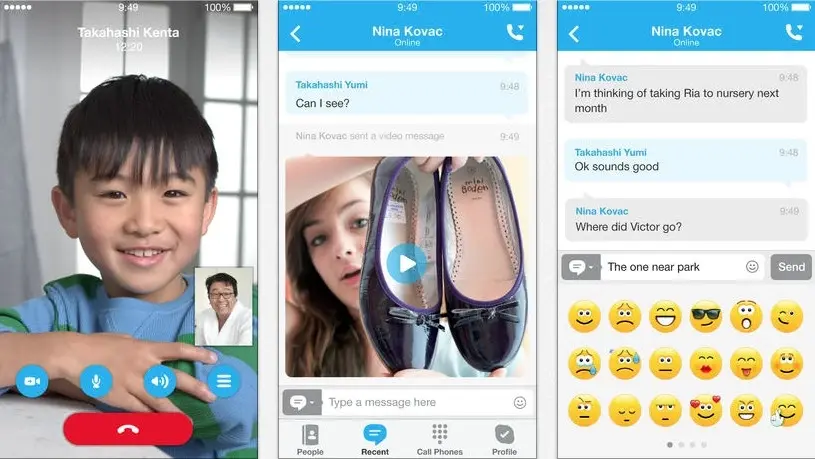 Skype : les conversations en HD sur iPhone 5s