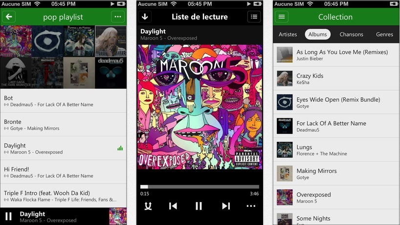 Xbox Music, une application pour iPhone chez Microsoft