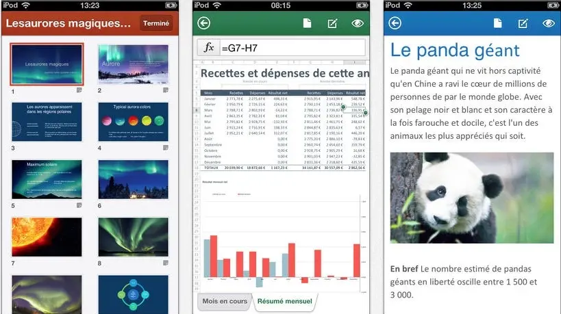 Office pour iPhone désormais gratuit pour un "usage privé"