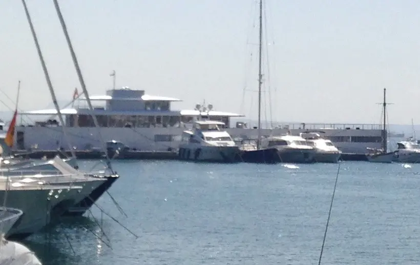 L'image du jour : le yacht de Steve Jobs est à Majorque