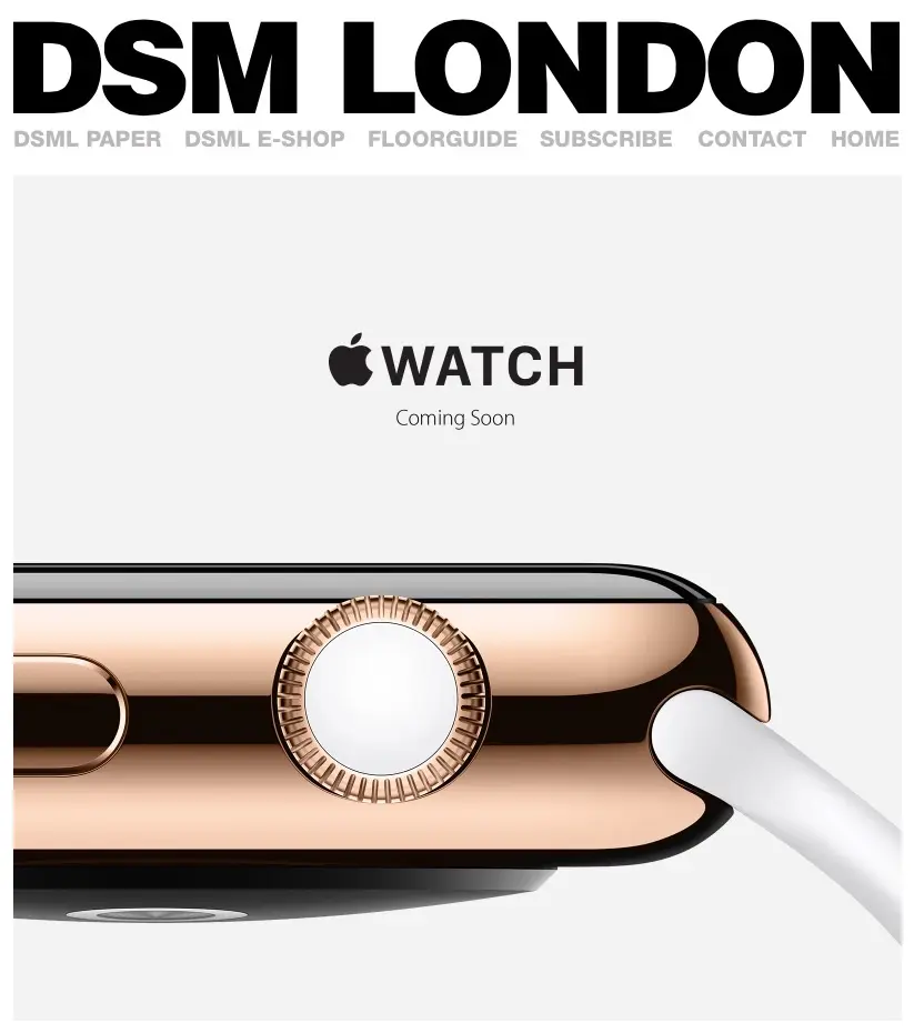 Apple Watch : la Pomme veut proposer une "expérience unique" dans les grands magasins