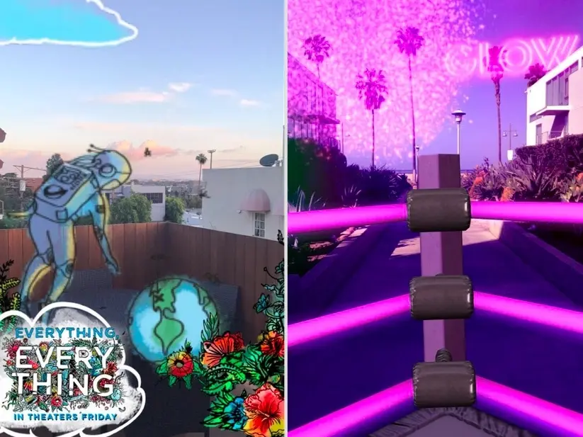 Snapchat lance un nouveau concept publicitaire qui utilise ses filtres animés