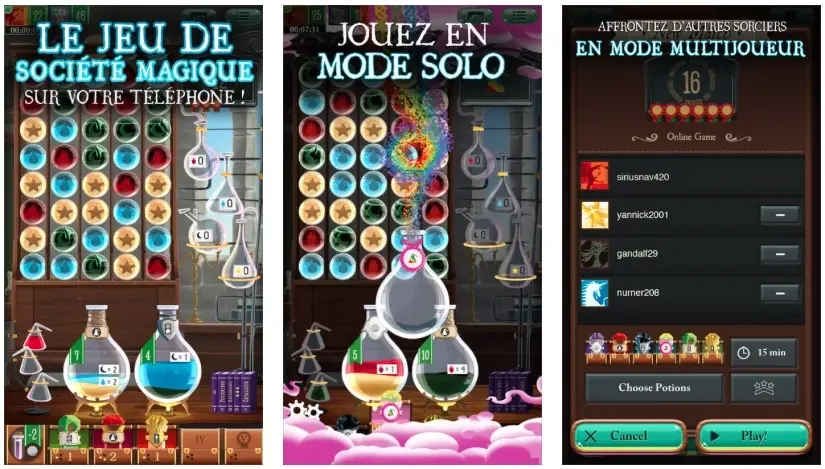 Le jeu de société Potion Explosion disponible à prix réduit sur iPhone et iPad