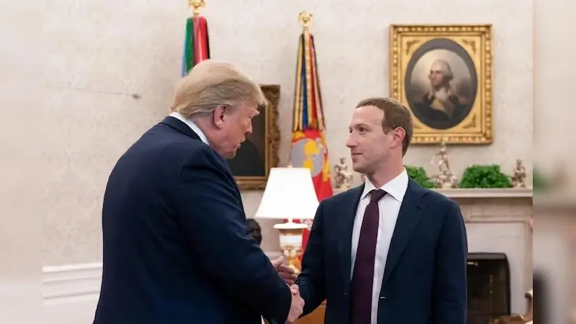 Donald Trump Mark Zuckerberg