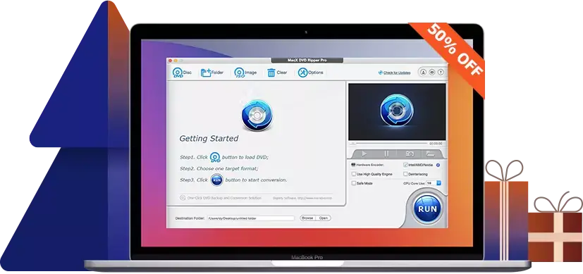 Promo de Noël : -63% sur MacX DVD Ripper Pro (compatible Monterey et Mac M1) 