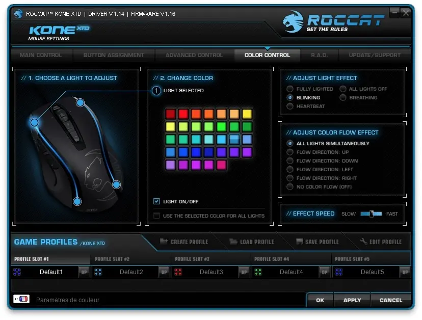 Test de la souris Roccat Kone XTD (Mac), une bonne concurrente des Razer