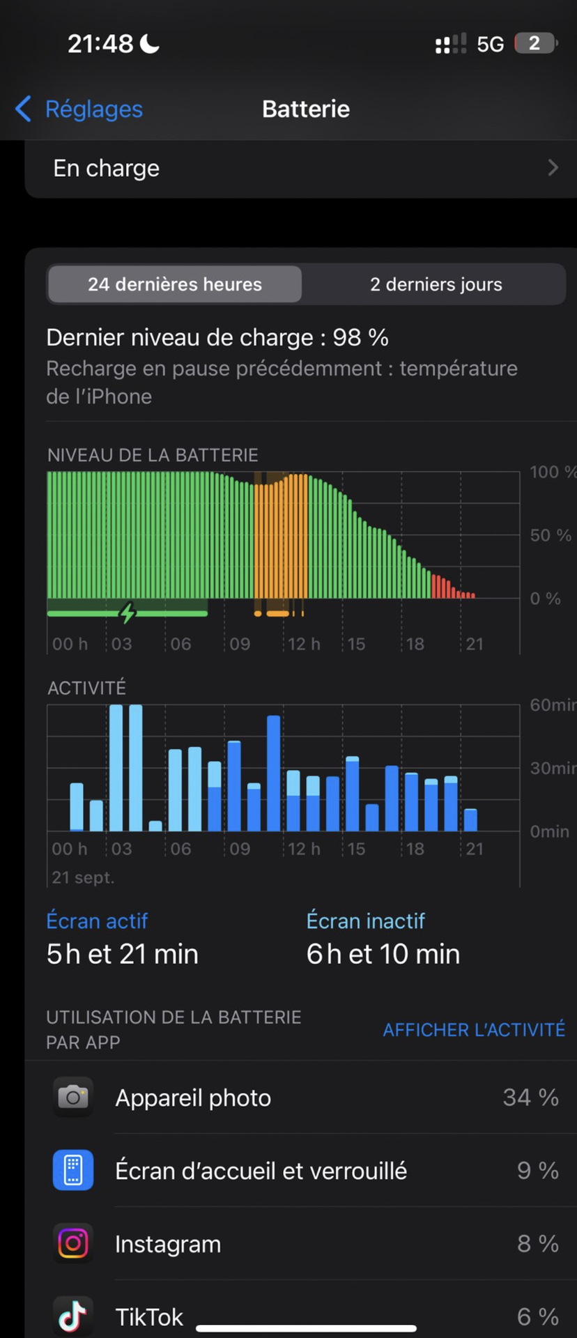 Quelle autonomie avez-vous sur vos iPhone 16 et 16 Pro ? Envoyez-nous vos captures !