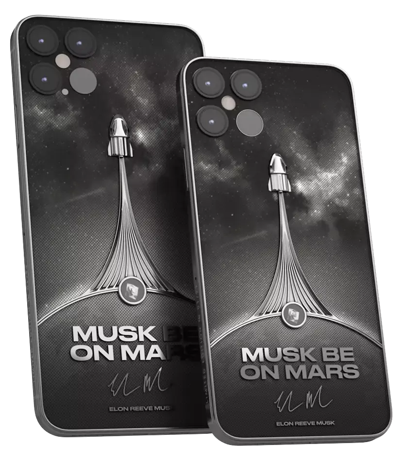 Caviar propose un iPhone 12 customisé avec un morceau de SpaceX (pour 4990 euros)