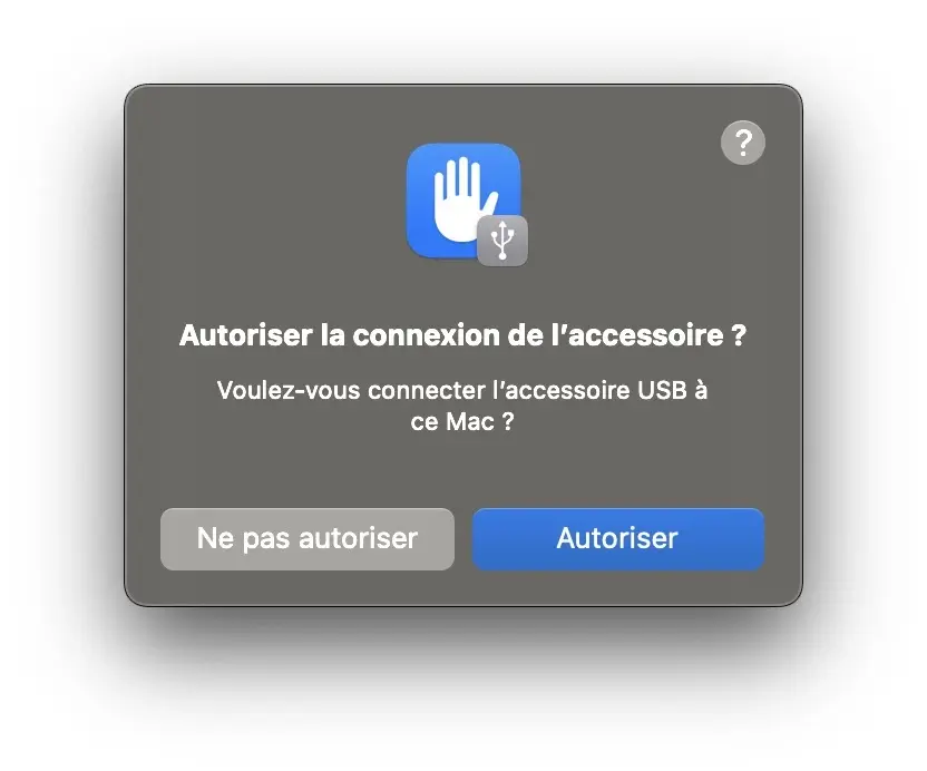 macOS Ventura : comment autoriser les accessoires/SSD à se connecter à son Mac par défaut ?