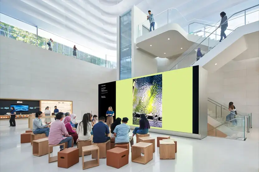 Ce nouvel Apple Store ressemble à une pyramide !