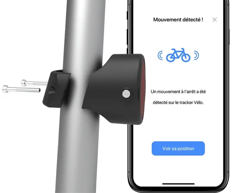 #IFA : un traqueur/réflecteur pour vélo à 139€ chez Invoxia