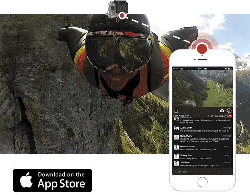 GoPro : on peut maintenant diffuser ses exploits sportifs en direct avec Livestream