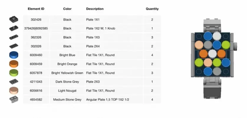 Vous trouvez l'Apple Watch trop chère ? Fabriquez la vôtre en LEGO !