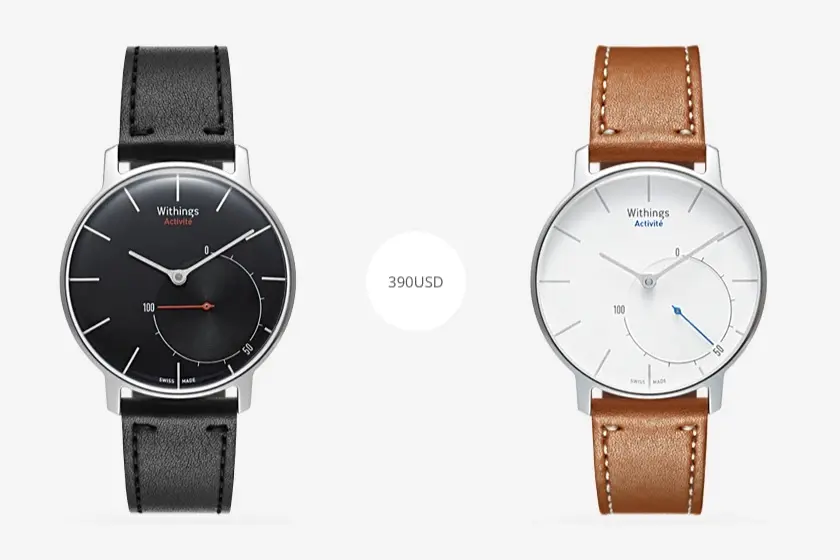 Withings présente sa montre suisse connectée