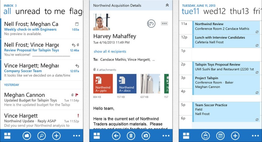 Outlook pour Office 365 débarque sur l'iOS App Store