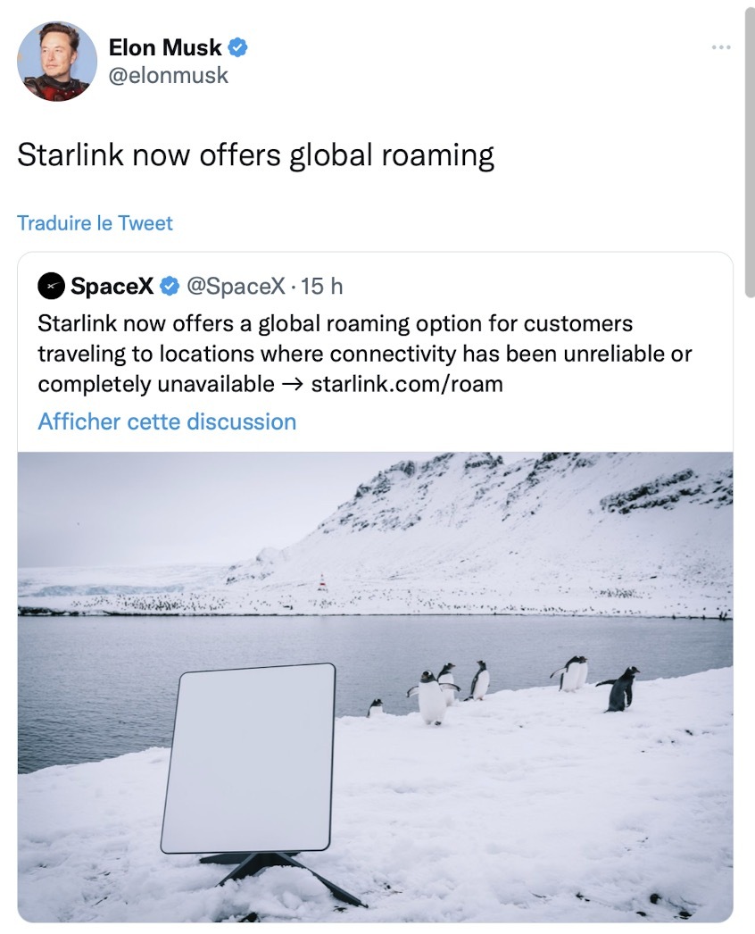 Internet partout sur terre, Graal de la VanLife : Starlink officialise son offre à 200$/mois