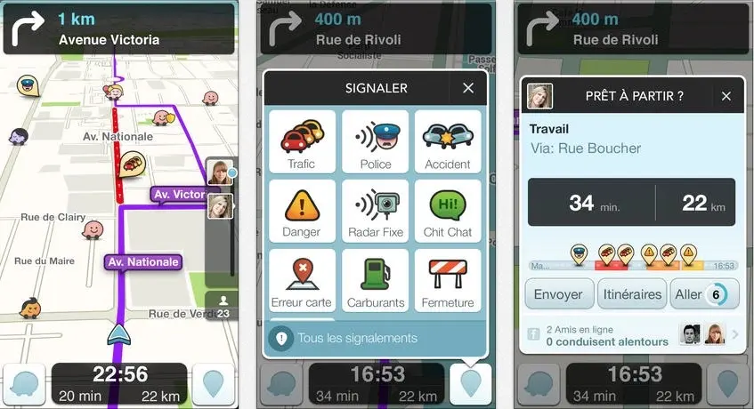 Le GPS Waze se synchronise avec le calendrier iOS, change sa gestion des radars