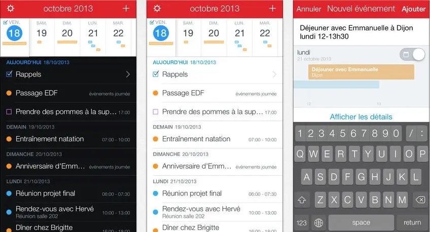 Une première version corrective pour Fantastical 2 iOS