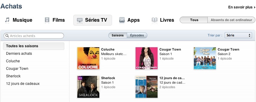 Films et series télé peuvent être retéléchargés sur iTunes en France