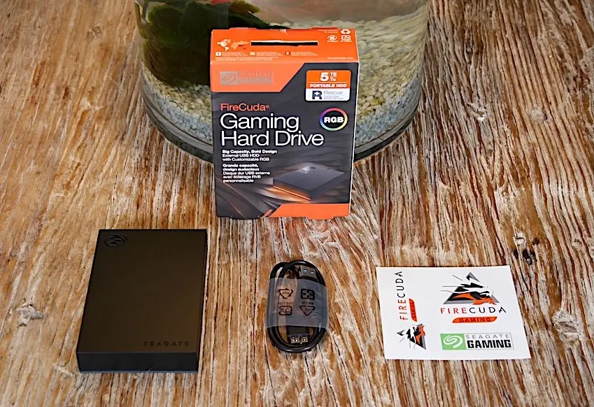 Test express des Seagate FireCuda Gaming Hub et Gaming Hard Drive