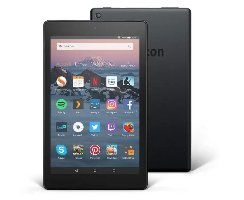 Amazon met à jour sa tablette Fire HD 8, 10 heures d'autonomie dès 99 €