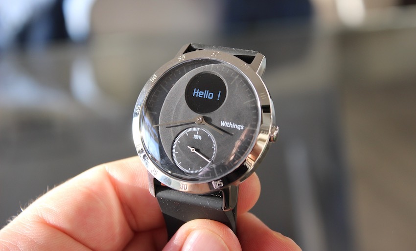 Test express de la montre Steel HR de Withings