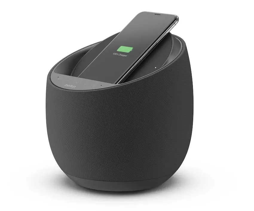 Une enceinte/chargeur sans fil issue d'un partenariat entre Belkin et Devialet #CES