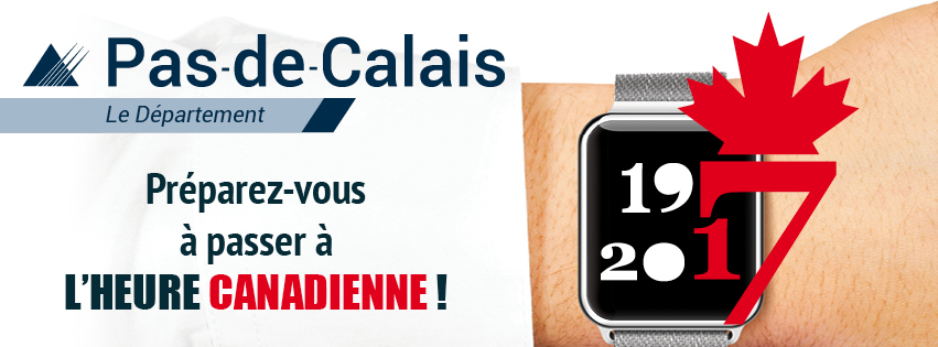 L'image du jour : l'Apple Watch met le Pas-de-Calais à l'heure canadienne