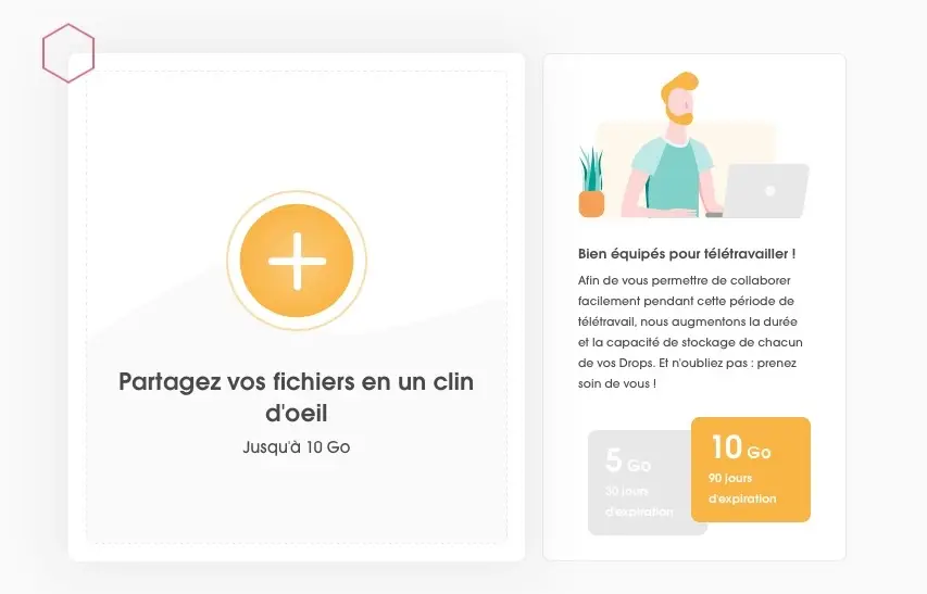 MeeroDrop : la startup française propose un outil gratuit de partage de fichiers