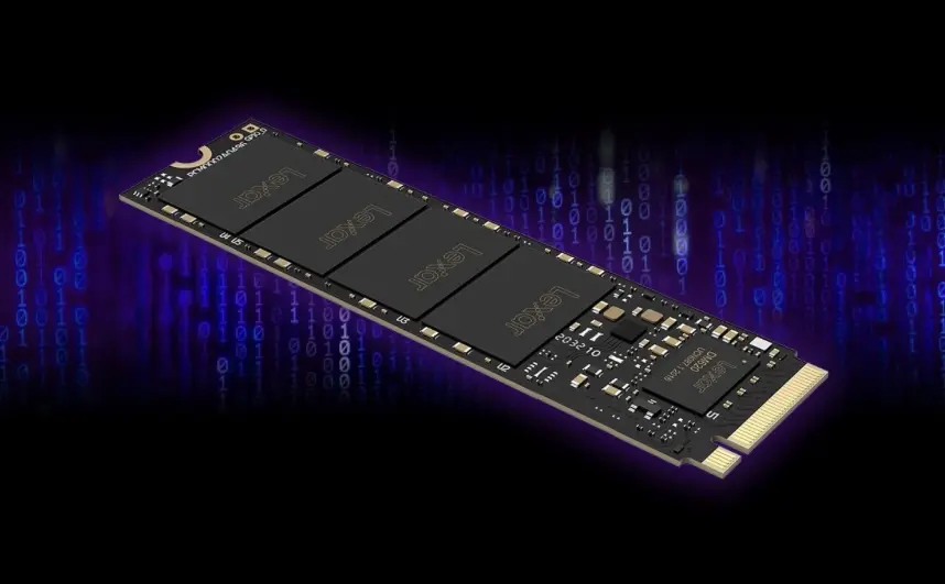 NM620 : une nouvelle gamme de SSD M.2 NVMe avec de la 3D NAND TLC chez Lexar