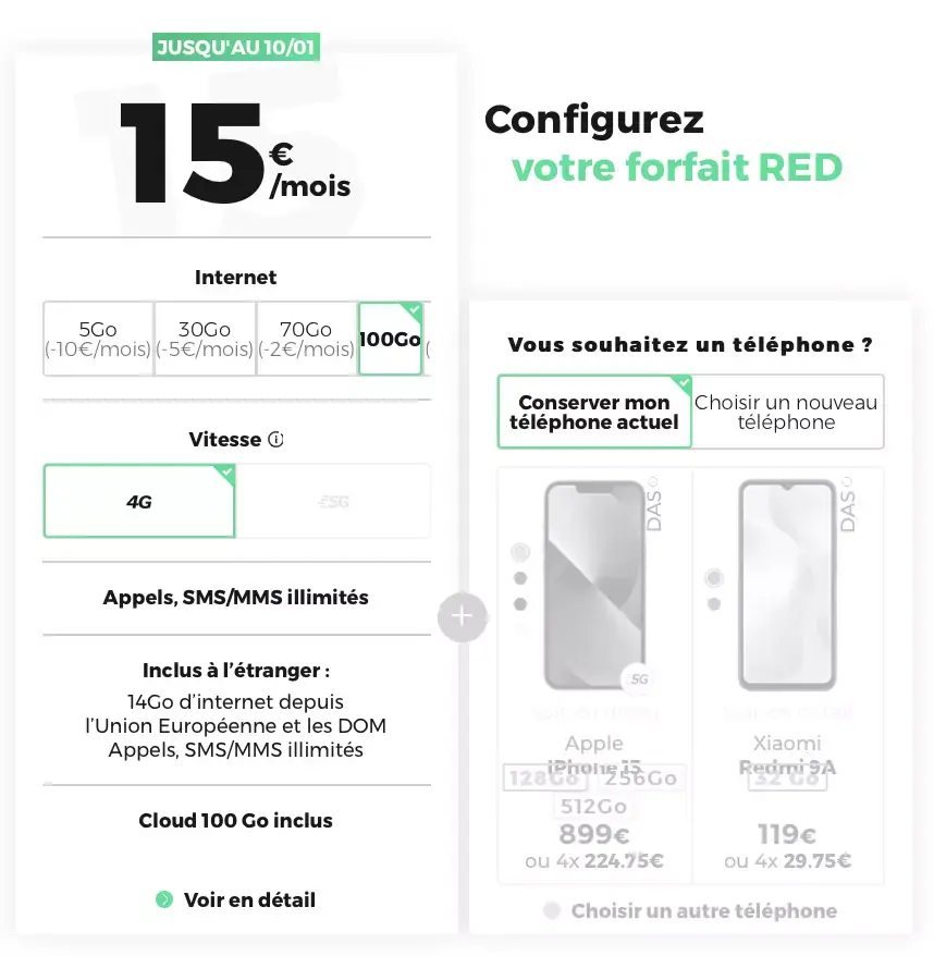 Free lance un forfait sans engagement 5G 210 Go à 19,99 € (les autres opérateurs réfléchissent)