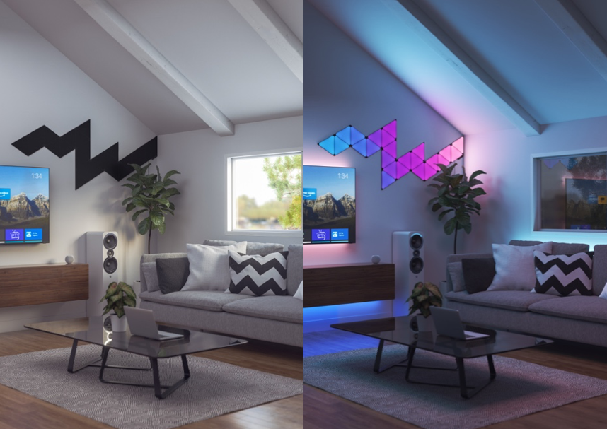 Nanoleaf célèbre ses dix ans avec une édition limitée Ultra Black Shapes